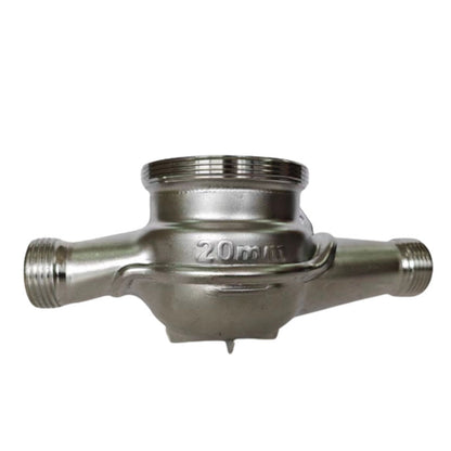 youlipu DN-20 outer bud of water meter shell made of stainless steel plate   Stainless steel clamp type water meter Stainless steel quick installation water meter