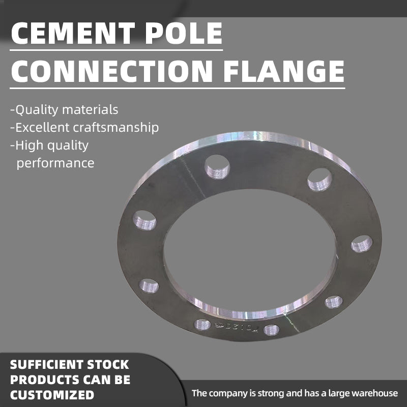 mingkai The connecting flange plate of the cement pole is wear-resistant, corrosion-resistant, stable and durable(Please consult customer service for pricing)