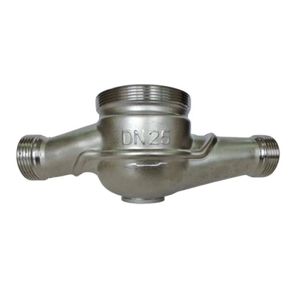 youlipu Water meter housing DN-25 made of stainless steel plate  Horizontal rotor type quick installation water meter