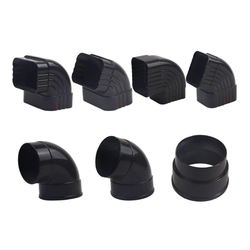 shunshui Drainage guide device. Elbow for square rainwater pipe, elbow for round pipe. Roof drainage pipe fittings with 90-degree right-angle transfer(Please consult customer service for pricing)
