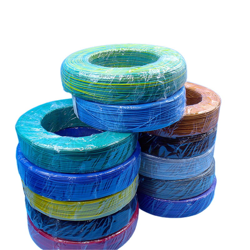 Haijinbo AWM1007 (80°C, 300V) PVC Insulated Wire For Internal Wiring of Electrical Equipment | Multiple Gauges Available