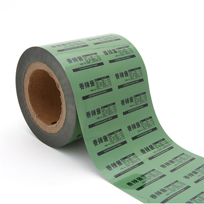 jiucai Hot Sauce Wrap(Please consult customer service for pricing)  PET membrane composite membrane food roll membrane