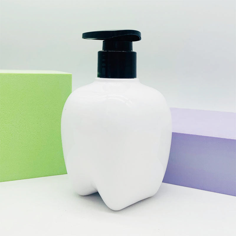 zhengxing PET bottle (tooth type) 200ml/94*71.3/64  Creative and cute split bottle press type hand sanitizer bottle, large capacity household shampoo bottle