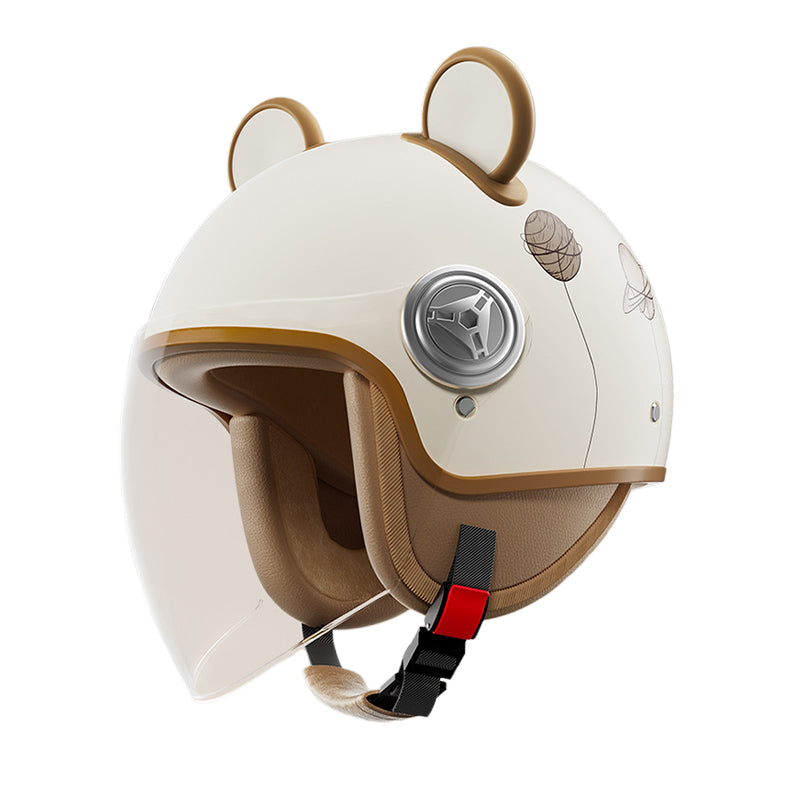 xingguang 3C certification winter warm electric car helmet ladies battery motorcycle four seasons universal HD full helmet male helmet