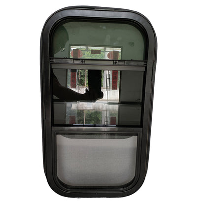 CMET  Lift Window (Upper and Lower Sliding Window)(Please consult customer service for pricing)  Rv sliding window auto accessories can be customized