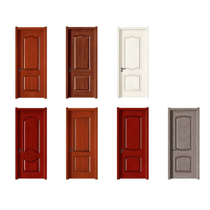 hongfeng Elegant skin feeling series  Wooden door   Modern minimalist solid wood door, indoor door, bedroom door