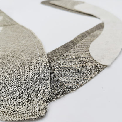 nanyan Garment accessories webbing NY-SHR561PRC Imported black carbon lining, imported horsetail lining, hemp lining