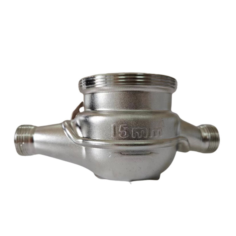 youlipu Water meter housing DN-15 made of stainless steel plate   Stainless steel clamp type water meter Stainless steel quick installation water meter
