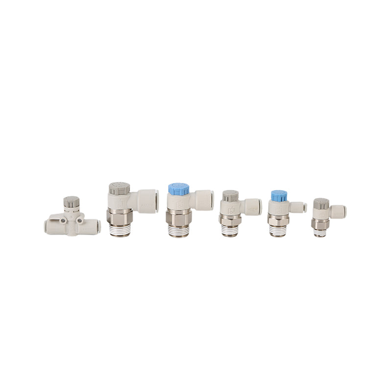 youboli Elbow type speed control valve Miniature pipe throttle valve pipe speed regulating valve