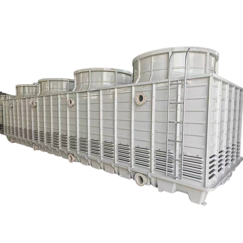 huadong  FP2, FP3, FPD, square counterflow 30t/h-2000t/h FRP cooling tower (can be assembled)(Please consult customer service for pricing)Thickened fiberglass countercurrent noise reduction cooling tower