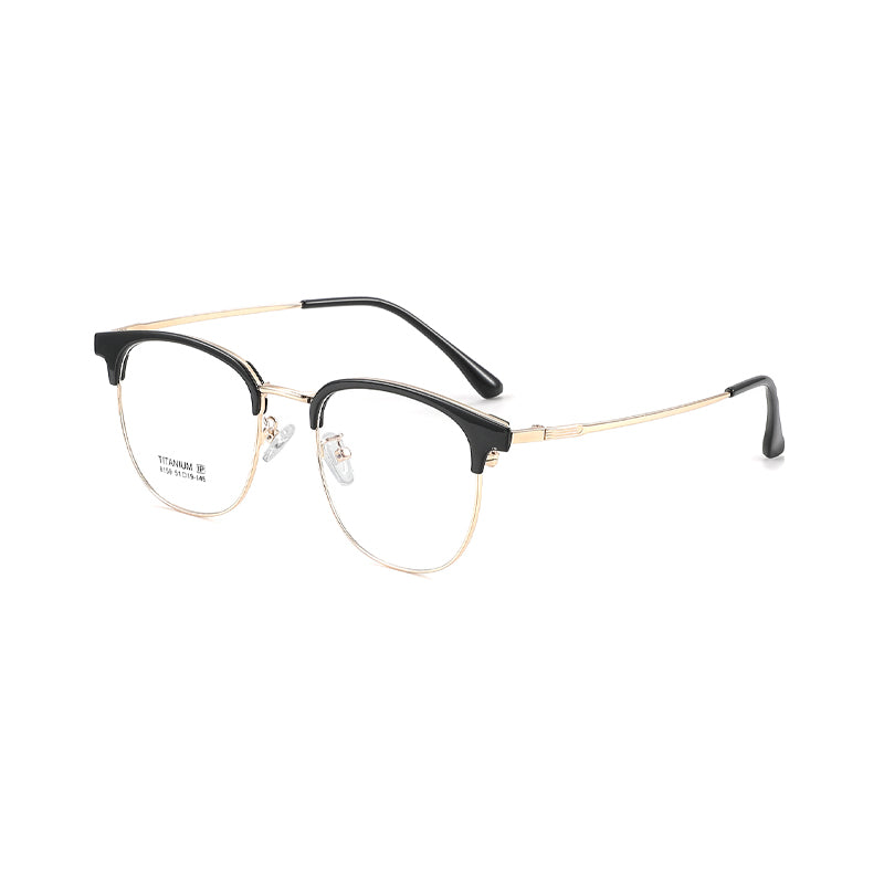 zhengbo Eyeglasses TR Metal Eyebrow 8159 Radiation protection Men and women myopia anti-fatigue