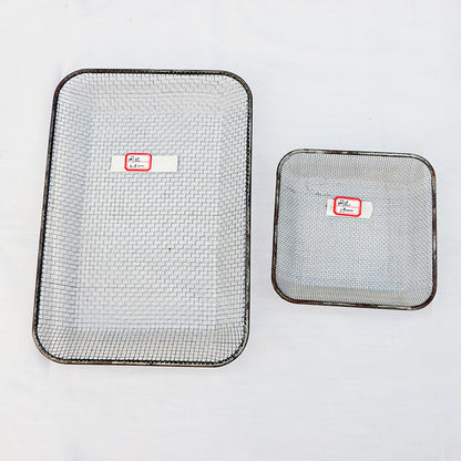 yihui Nets and baskets  Stainless steel drainage basket rectangular fruit basket