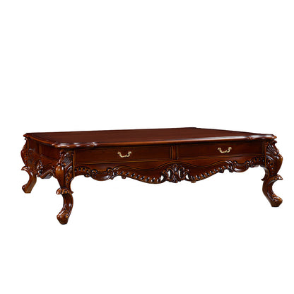 yazhen Palace large square coffee table-Palace square coffee table-New large palace three to one sofa  European luxury European living room sofa