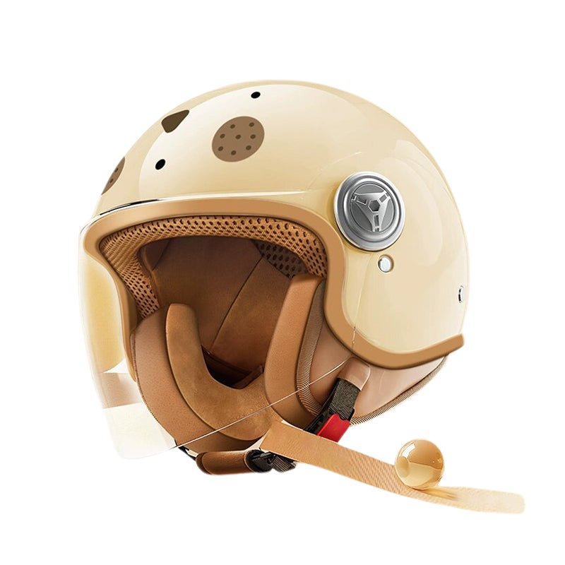 xingguang 3C certification children's helmets winter warm electric car helmet car car men and girls fall and winter motorcycle helmet
