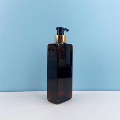 zhengxing PET bottle (square bottle) 300ml/166.6/59.8/40.4 Household toiletries Bottled separately Press type shampoo bottle Large capacity household lotion bottle