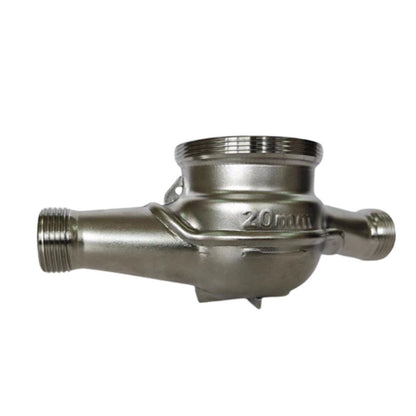 youlipu DN-20 outer bud of water meter shell made of stainless steel plate   Stainless steel clamp type water meter Stainless steel quick installation water meter