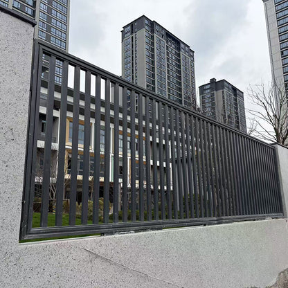 Hengze Wrought Iron Fence Railing Outdoor Courtyard Guardrail  Anti-Theft & Anti-Climbing Design(Please consult customer service for pricing)