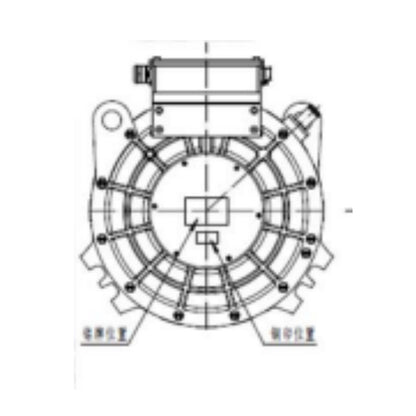 Hexin  New Energy Vehicle Motor Series- PM380 Series(Please consult customer service for pricing) drive motor Auto Parts metal part