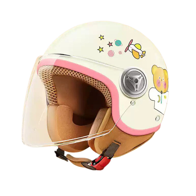 xingguang 3C certification children's helmets winter warm electric car helmet car car men and girls fall and winter motorcycle helmet