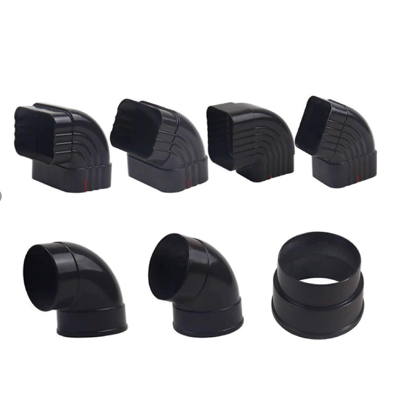 shunshui Drainage guide device. Elbow for square rainwater pipe, elbow for round pipe. Roof drainage pipe fittings with 90-degree right-angle transfer(Please consult customer service for pricing)