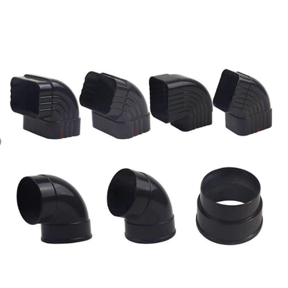 shunshui Drainage guide device. Elbow for square rainwater pipe, elbow for round pipe. Roof drainage pipe fittings with 90-degree right-angle transfer(Please consult customer service for pricing)