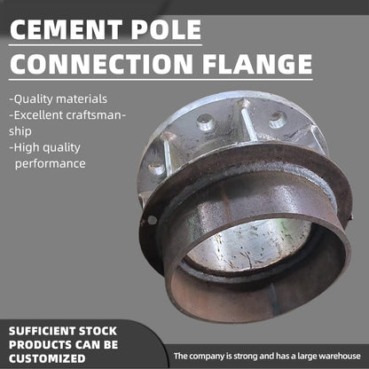 mingkai The connecting flange plate of the cement pole is wear-resistant, corrosion-resistant, stable and durable(Please consult customer service for pricing)