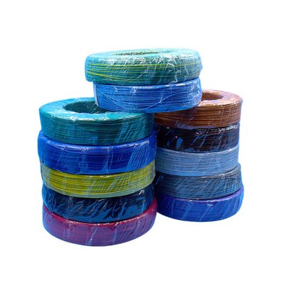 Haijinbo AWM1007 (80°C, 300V) PVC Insulated Wire For Internal Wiring of Electrical Equipment | Multiple Gauges Available