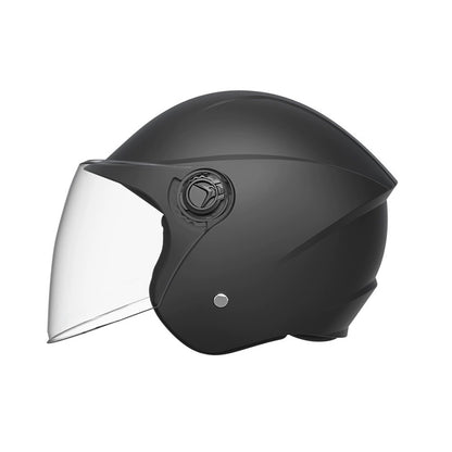 xingguang 3C certification female electric car helmet winter warm helmet double four-season universal battery motorcycle half helmet