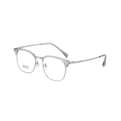 zhengbo Eyeglasses TR Metal Eyebrow 8156 High appearance level The number of degrees can be assigned High definition