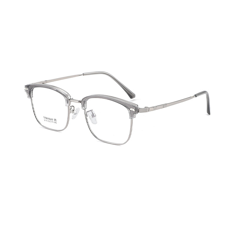 zhengbo Eyeglasses TR Metal Eyebrow 8179 Stylish simple box