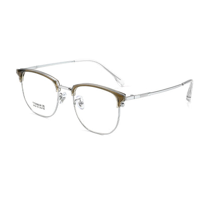 zhengbo Eyeglasses TR Metal Eyebrow 8169 Radiation protection Men and women myopia anti-fatigue