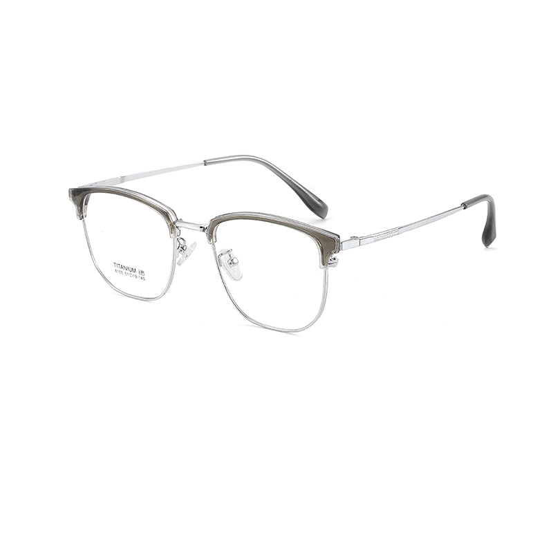 zhengbo Eyeglasses TR Metal Eyebrow 8155 High appearance level The number of degrees can be assigned High definition