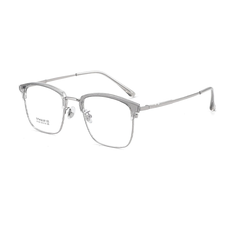zhengbo Eyeglasses TR Metal Eyebrow 8188 Stylish simple box