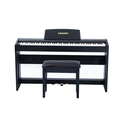 lida 88-key heavy hammer simple function push-pull cover electric piano LD25 Beginner's Home Electronic Piano Electric Piano