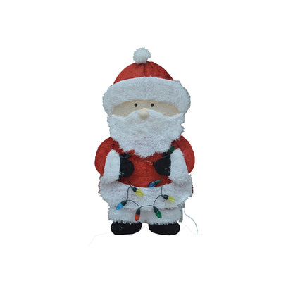Hongfa Lights Christmas Man Holding String of Lights Santa Claus Holding Penguin 1,000 Pieces luminescence Decorative flashing lights