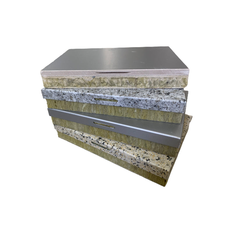 keda  Rock wool insulation integrated board J type, Q type, H type
