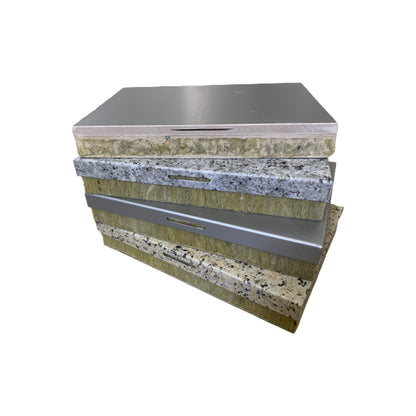 keda  Rock wool insulation integrated board J type, Q type, H type