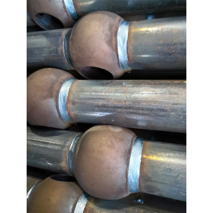 Spherical column staircase handrail, thick and durable ball joint railing