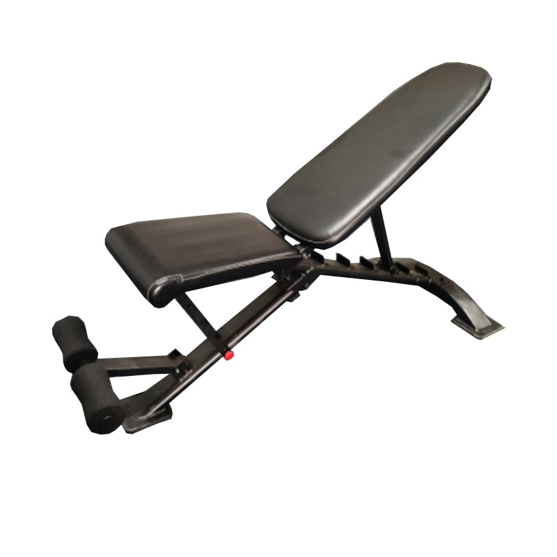 dingxintai Folding dumbbell stool A008 Fitness chair household multifunctional professional bench push training supine board abdominal muscle board exercise fitness equipment