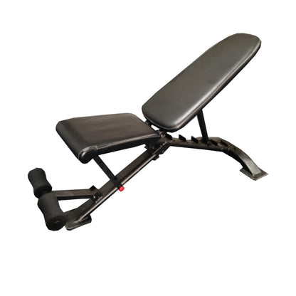 dingxintai Folding dumbbell stool A008 Fitness chair household multifunctional professional bench push training supine board abdominal muscle board exercise fitness equipment