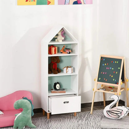 mutu Furniture cabinet four-story locker 311-011  Solid wood toy storage cabinet Creative children's drawer type organizing cabinet in kindergarten