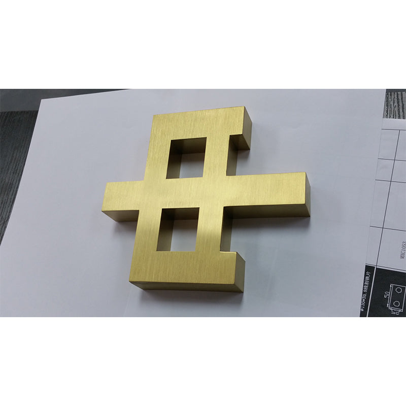 bohui Stainless steel fine steel characters(Please consult customer service for pricing)