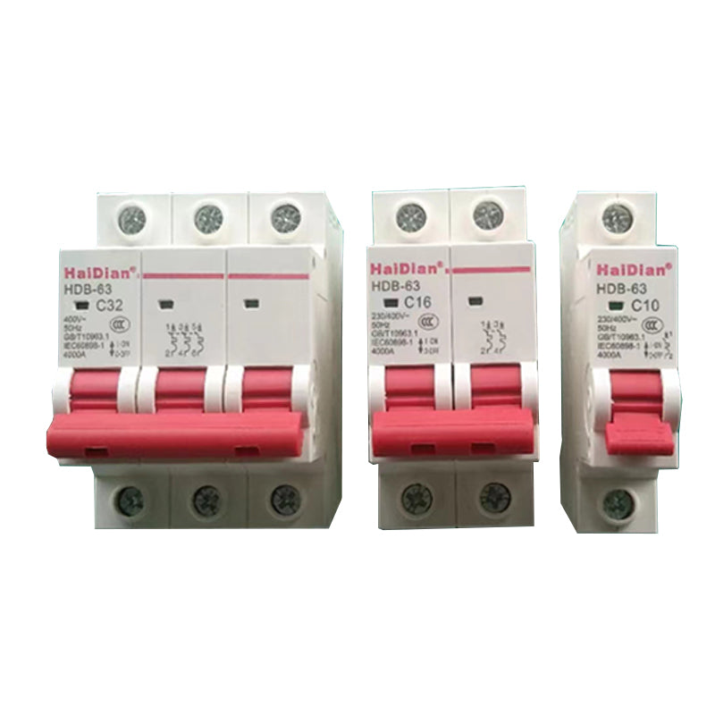 haiyan Small Circuit Breaker HDB-63(Please consult customer service for pricing)  Air switch flame retardant material