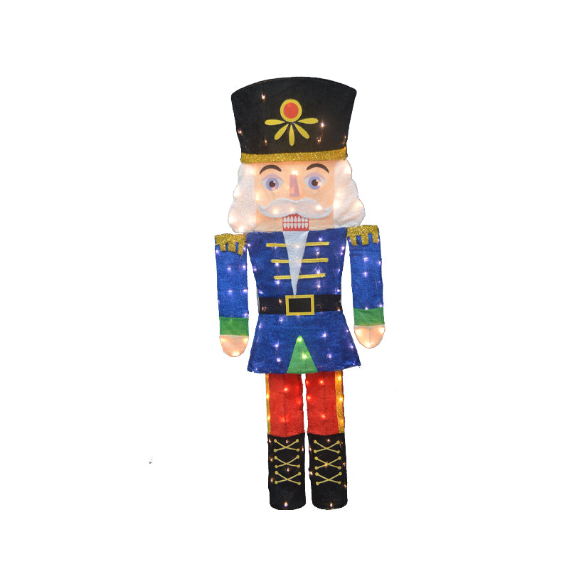Hongfa Lights Soldier with Eight Beards Smiley Soldier   Vintage cart with tree  Small Car With Gift Tractor Wrap C9 String Lights Wearing Christmas Hat  1,000 Pieces Dedicated Portable