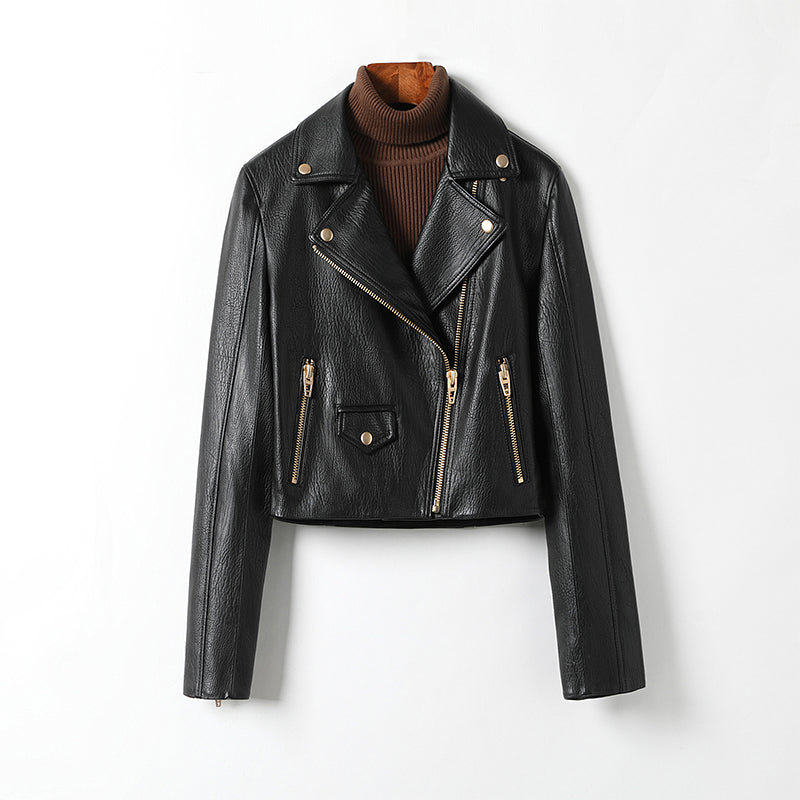 minwang PU Women Jacket 27XA6408