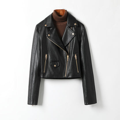 minwang PU Women Jacket 27XA6408
