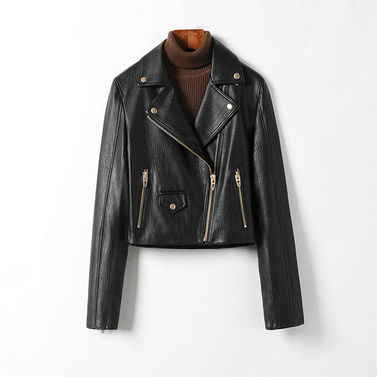 minwang PU Women Jacket 27XA6408