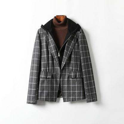 minwang Plaid Blouse 4671