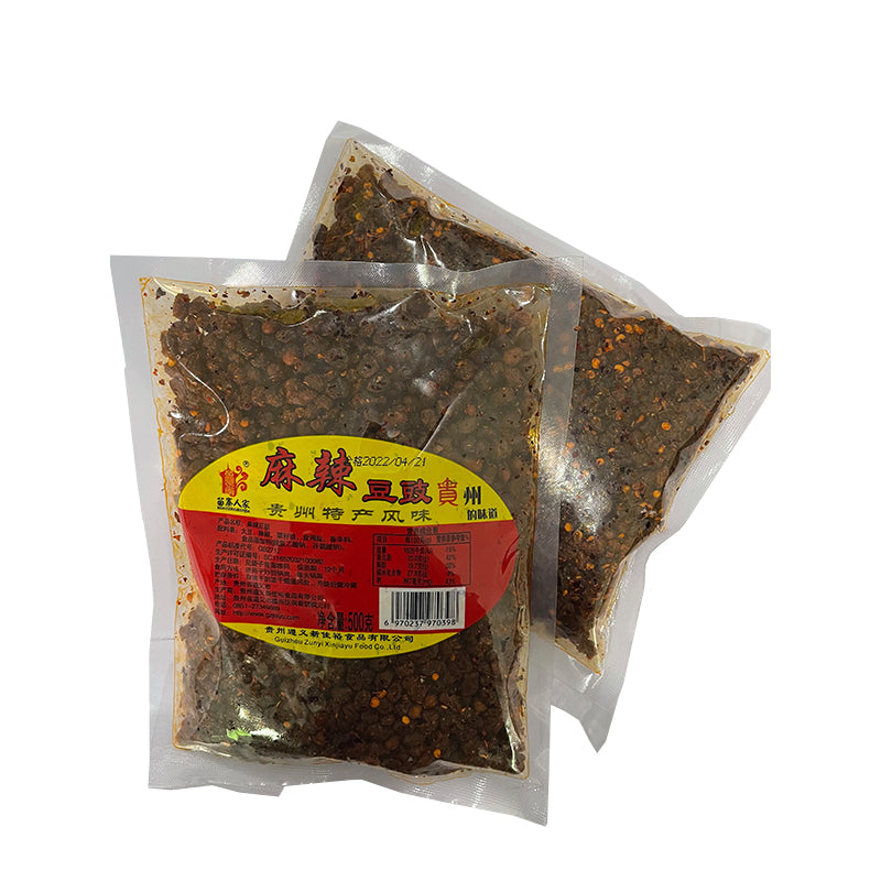 xinjiayu Miao Village Family Spicy Douchi 500g*30