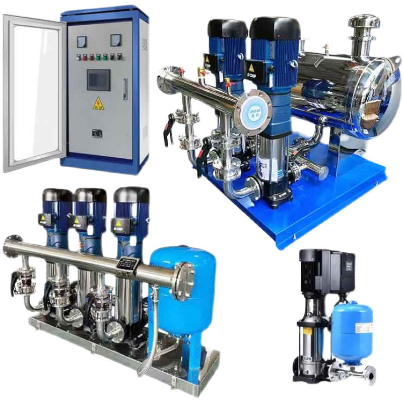 yiju A complete set of spraying stainless steel living non-negative pressure frequency conversion water supply equipment for Southern fire pump boosting and stabilizing units